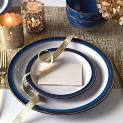 Denby Imperial Blue Dinner Plate -tableware 001010005 Denby Imperial Blue Dinner Plate 3