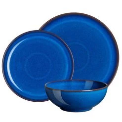 Denby Imperial Blue 12 Piece Coupe Set