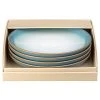 Denby Azure Haze 4 Piece Coupe Dinner Plate Set