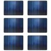 Denby Colours Blue 6 Piece Placemats -tableware 151010150 Denby Colours Blue 6 Piece Placemats NEW