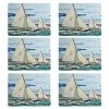 Denby Set Of 6 Sailing Placemats -tableware 151012251 Denby Set Of 6 Sailing Placemats