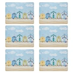 Denby Set Of 6 Seaside Placemats