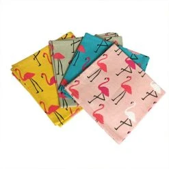Dexam Set Of 4 Flamingo Napkins