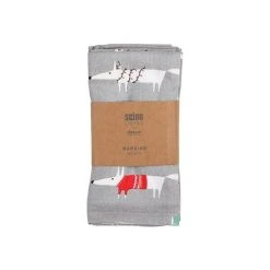 Scion Living Mr Fox Christmas Napkins Set Of 4 -tableware 16540313 Scion Mr Fox Christmas Nakins Set Of 4 3