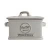 T&G Pride Of Place Butter Dish Cool Grey -tableware 18094 TG Pride Of Place Butter Dish Grey 1
