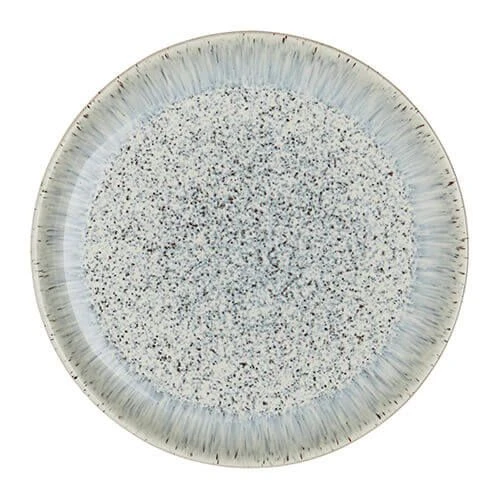 Denby Halo Speckle Medium Coupe Plate 4 Denby Halo Speckle Medium Coupe Plate - Image 2