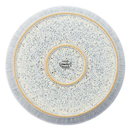 Denby Halo Speckle Coupe Dinner Plate 5 Denby Halo Speckle Coupe Dinner Plate - Image 3