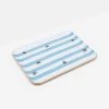 Joules Bee Stripe Small Tray Willow Wood 27cm X 20cm -tableware 215607BEESTRPE Joules Bee Stripe Small Tray Willow Wood 27cm 20cm