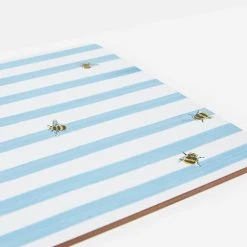 Joules Bee Stripe Placemats Set Of 4 -tableware 215608BEESTRPE Joules Set Of 4 Bee Stripe Placemats 2