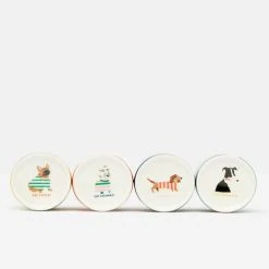 Joules Brightside Dog Set Of 4 Egg Cups -tableware 218321MULTIDOG Joules Brightside Dog Set Of 4 Egg Cups 2