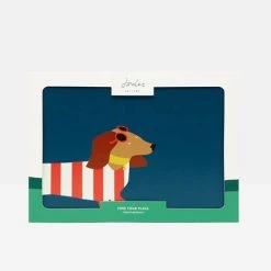 Joules Brightside Corkback Placemats -tableware 218328MULTIDOG Joules Brightside Corkback Placemats 4