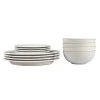 Denby Natural Canvas 12 Piece Set -tableware 375041958 Denby Natural Canvas 12pc Set