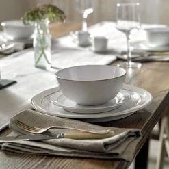 Denby Natural Canvas 12 Piece Set -tableware 375041958 Denby Natural Canvas 12pc Set 3