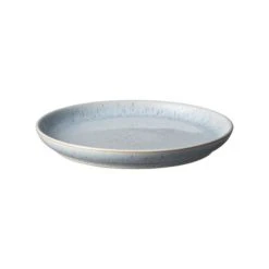 Denby Studio Blue Pebble Medium Coupe Plate -tableware 408012004 Denby Studio Blue Pebble Medium Coupe Plate 1