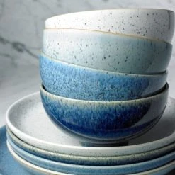 Denby Studio Blue Cobalt Medium Coupe Plate -tableware 410012004 Denby Studio Blue Cobalt Medium Coupe Plate 3