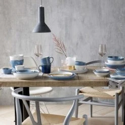 Denby Studio Blue Cobalt Medium Coupe Plate -tableware 410012004 Denby Studio Blue Cobalt Medium Coupe Plate 4