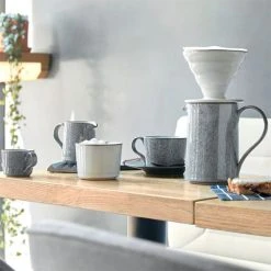 Denby Studio Grey Brew Open Sugar -tableware 426011016 Denby Studio Grey Brew Open Sugar 2