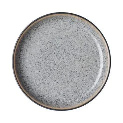 Denby Studio Grey Set Of 4 Small Coupe Plates -tableware 426042003 Denby Studio Grey Set Of 4 Small Coupe Plates 1