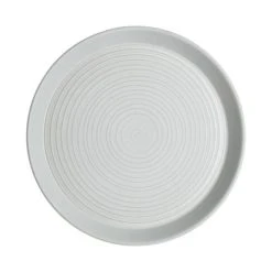 Denby Impression Charcoal 4 Piece Spiral Dinner Plate Set -tableware 437042555 Denby Impression Charcoal Set Of 4 Spiral Dinner Plates 2