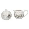 Alice In Wonderland Sugar Bowl & Creamer
