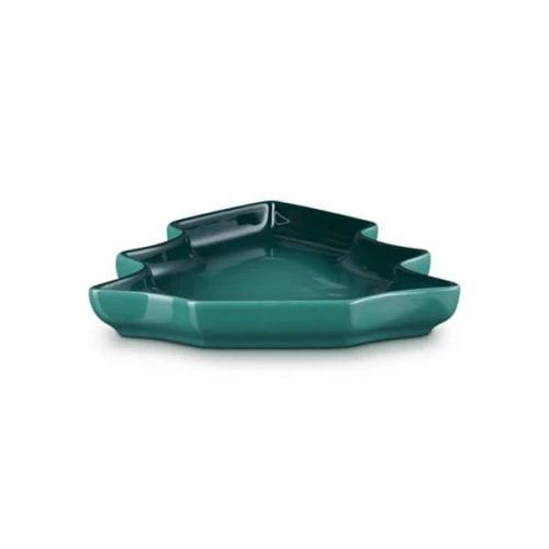 Le Creuset Artichaut Stoneware 19cm Christmas Tree Plate 4 Le Creuset Artichaut Stoneware 19cm Christmas Tree Plate - Image 2