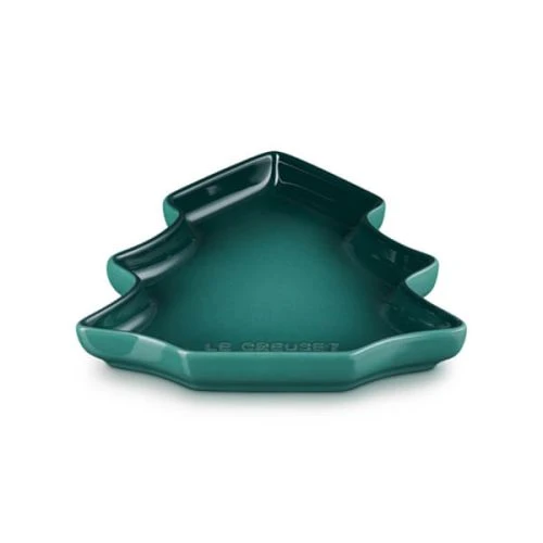 Le Creuset Artichaut Stoneware 19cm Christmas Tree Plate 3 Le Creuset Artichaut Stoneware 19cm Christmas Tree Plate