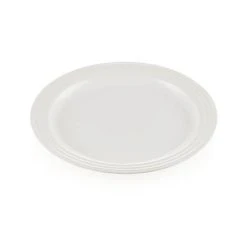 Le Creuset White Stoneware 22cm Side Plate -tableware 70203220100099 Le Creuset White Stoneware 22cm Side Plate 1