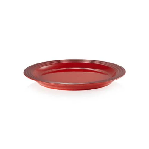 Le Creuset Cerise Stoneware 22cm Side Plate 3 Le Creuset Cerise Stoneware 22cm Side Plate