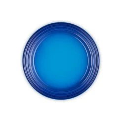 Le Creuset Azure Stoneware 22cm Side Plate -tableware 70203222200099 Le Creuset Side Plate Azure Blue 3