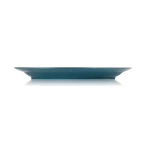 Le Creuset Deep Teal Stoneware 22cm Side Plate 5 Le Creuset Deep Teal Stoneware 22cm Side Plate - Image 3
