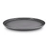 Le Creuset Flint Stoneware Coupe Collection 27cm Dinner Plate -tableware 70234274447080 Le Creuset Flint Coupe Collection Dinner Plate