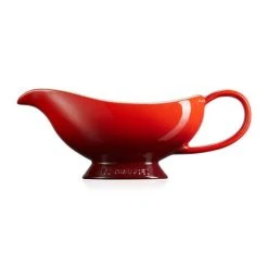 Le Creuset Cerise Stoneware Gravy Boat 460ml -tableware 71226460600000 Le Creuset 460ml Cerise Gravy Boat 2