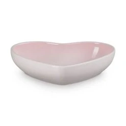 Le Creuset L'Amour Heart Collection Shell Pink 20cm Heart Bowl -tableware 80172657770099 Le Creuset LAmour Heart Collection 23cm Heart Bowl Shell Pink 1