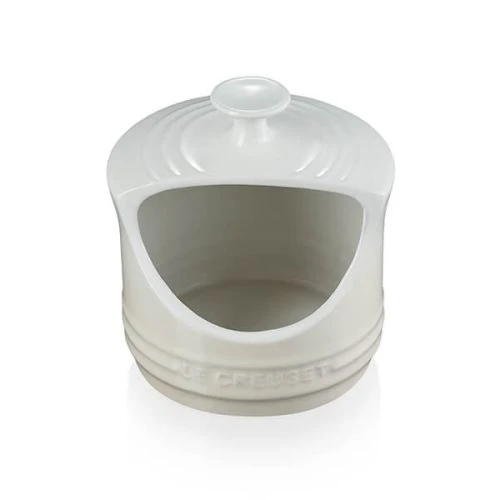 Le Creuset Meringue Stoneware Salt Pig 4 Le Creuset Meringue Stoneware Salt Pig - Image 2