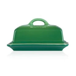Le Creuset Bamboo Stoneware Butter Dish -tableware 80837174080003 Le Creuset Bamboo Stoneware Butter Dish 2