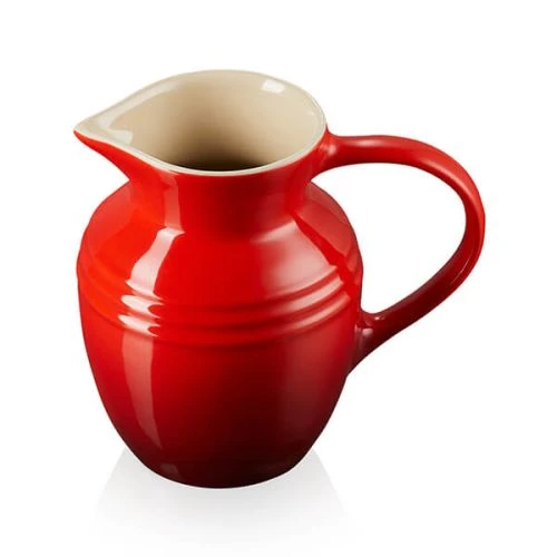 Le Creuset Cerise Stoneware Breakfast Jug 4 Le Creuset Cerise Stoneware Breakfast Jug - Image 2