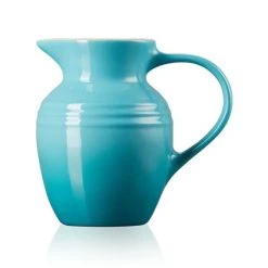 Le Creuset Teal Stoneware Breakfast Jug -tableware 80903061700005 Le Creuset Teal Stoneware Breakfast Jug 2