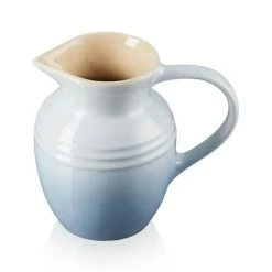 Le Creuset Coastal Blue Stoneware Breakfast Jug -tableware 80903064200005 Le Creuset Coastal Blue Stoneware Breakfast Jug 1