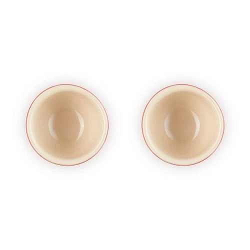 Le Creuset Cerise Stoneware Set Of 2 Egg Cups 7 Le Creuset Cerise Stoneware Set Of 2 Egg Cups - Image 5