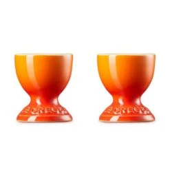 Le Creuset Volcanic Stoneware Egg Cup Set Of 2 Gift Box 9 Le Creuset Volcanic Stoneware Egg Cup Set Of 2 Gift Box -tableware 89064000900003 Le Creuset Volcanic Stoneware Egg Cup Set Of 2 Gift Box 2