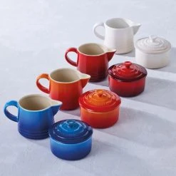 Le Creuset Meringue Milk & Sugar Set -tableware 89331007160003 Le Creuset Milk And Sugar Set Meringue 5