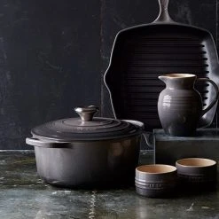 Le Creuset Flint Stoneware Breakfast Jug -tableware 91007010444 LC Stoneware Jug Flint 2 New 1