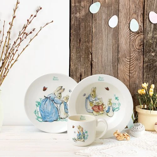 Beatrix Potter Peter Rabbit 3 Piece Nursery Set 8 Beatrix Potter Peter Rabbit 3 Piece Nursery Set - Image 6