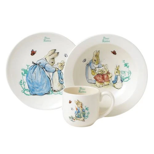 Beatrix Potter Peter Rabbit 3 Piece Nursery Set 3 Beatrix Potter Peter Rabbit 3 Piece Nursery Set