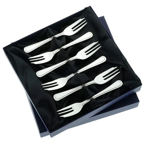 Arthur Price Of England Bead Sovereign Silver Plate Set Of 6 Pastry Forks 3 Arthur Price Of England Bead Sovereign Silver Plate Set Of 6 Pastry Forks
