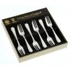 Arthur Price Of England Britannia Sovereign Silver Plate Set Of 6 Pastry Forks -tableware Arthur Price Britannia Sovereign 6 Pastry Forks 2