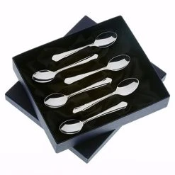 Arthur Price Of England Dubarry Sovereign Stainless Steel Set Of 6 Coffee Spoons