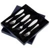 Arthur Price Of England Dubarry Sovereign Stainless Steel Set Of 6 Pairs Of Fish Eaters -tableware Arthur Price Dubarry Sovereign 6 Fish Easters 1