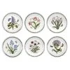 Portmeirion Botanic Garden 8" Plate Set Of 6
