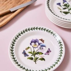Portmeirion Botanic Garden Side Plate Set Of 6 -tableware BG05082 Botanic Garden by Portmeirion Side Plate Set of 6 2
